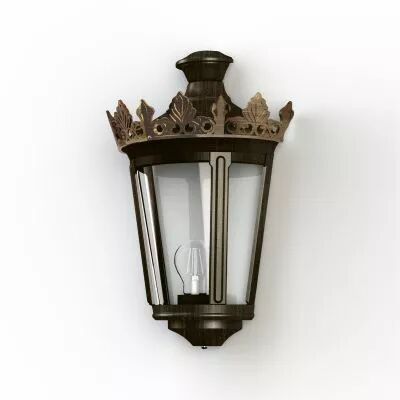 Applique Louvre N�4 E27 Patin� dor� (133007009)