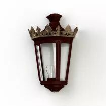 Applique Louvre N&deg;4 E27 Rouge vin (133007066)