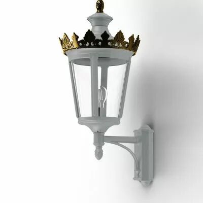 Applique Louvre N�5 E27 Gris soie (133009105)