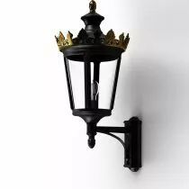 Applique Louvre N&deg;5 E27 Noir fonc&eacute; (133009000)