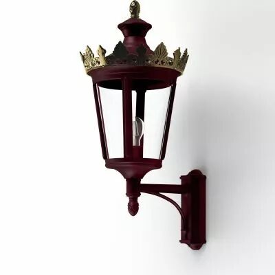 Applique Louvre N�5 E27 Rouge vin (133009066)