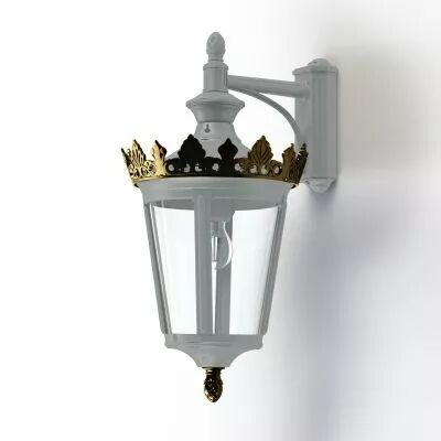 Applique Louvre N�6 E27 Gris soie (133011105)