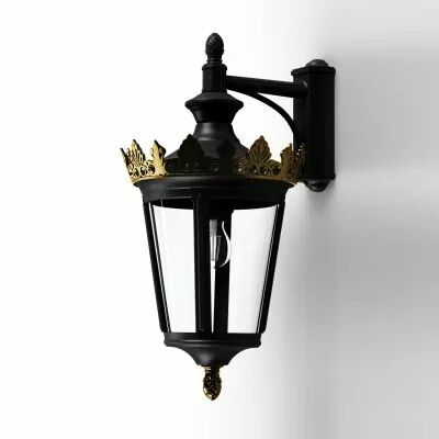Applique Louvre N�6 E27 Noir fonc� (133011000)