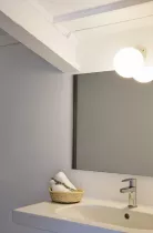 Applique murale LISILUX M verre opale (100798)