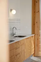 Applique murale LISILUX M verre opale (100798)