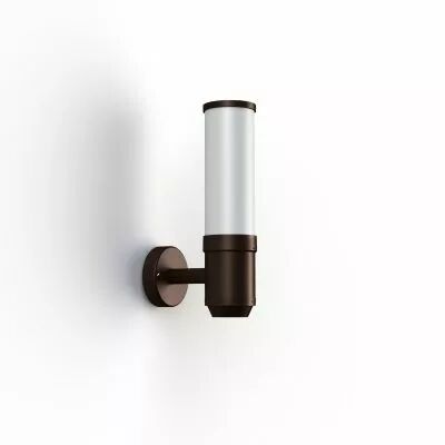 Applique OL11 N�2 E27 Rouille Diffuseur opale (142202046)