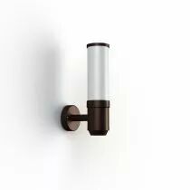 Applique OL11 N&deg;2 E27 Rouille Diffuseur opale (142202046)