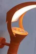 Applique OL33 N&deg;1 verre tremp&eacute; Gris soie LED 28W, 4500K, blanc neutre(144203105)