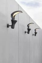 Applique OL33 N&deg;2 verre tremp&eacute; Rouge tomate  LED 18W, 4500K, blanc neutre(144206110)