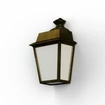 Applique Place des Vosges 1 &eacute;volution N&deg;2 Patin&eacute; dor&eacute; (150003009)