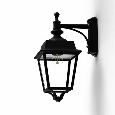 Applique Place des Vosges 1 �volution N�4 Noir fonc� (150011000)