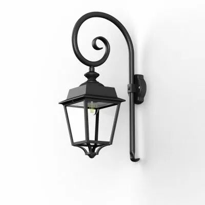 Applique Place des Vosges 1 �volution N�5 Noir fonc� (150015000)