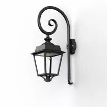 Applique Place des Vosges 1 &eacute;volution N&deg;5 Noir fonc&eacute; (150015000)