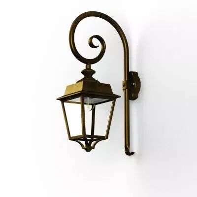 Applique Place des Vosges 1 �volution N�5 Patin� dor� (150015009)