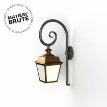 Applique Place des Vosges 1 Tradition N°5 Laiton brut (151010072)