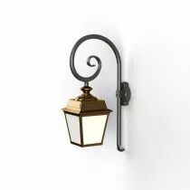 Applique Place des Vosges 1 Tradition N°5 Laiton vernis teinté (151010070)