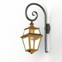 Applique Place des Vosges 2 N&deg;2 Laiton vernis teint&eacute; (148002070)