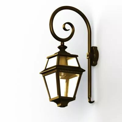Applique Place des Vosges 2 N�2 Patin� dor� (148002009)