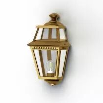 Applique Place des Vosges 2 N&deg;3 Laiton brut (148003072)