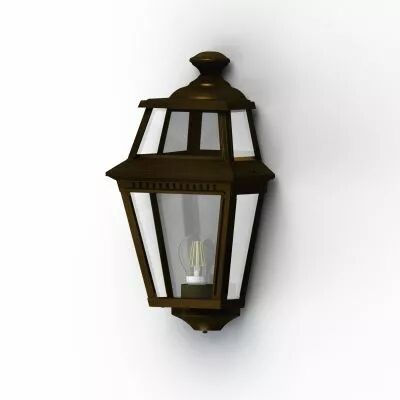 Applique Place des Vosges 2 N�3 Patin� dor� (148003009)