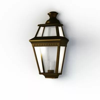 Applique Place des Vosges 3 N�2 Patin� dor� (149002009)