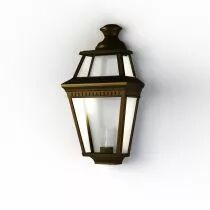 Applique Place des Vosges 3 N&deg;2 Patin&eacute; dor&eacute; (149002009)