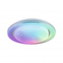 Applique Rainbow Dynamic RGB TunW LED 22W 380mm Blanc/Chr 230V Syn/Mét (70546)
