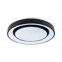 Applique Rainbow Dynamic RGB TunW LED 38,5W 475mm Blanc/Noir 230V Syn/Mét (70545)