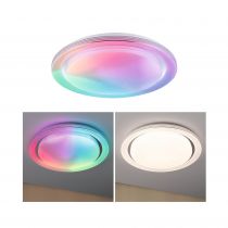 Applique Rainbow Dynamic RGB TunW LED 38,5W 485mm Blanc/Chr 230V Syn/Mét (70547)
