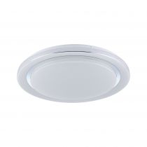 Applique Rainbow Dynamic RGB TunW LED 38,5W 485mm Blanc/Chr 230V Syn/Mét (70547)