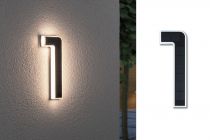 Applique solaire numro de maison 1 IP44 3.000 K 0,2W batterie remplaable (79842)