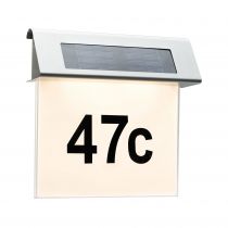 Applique solaire numéro façade de maison IP44 0,2W (93765)