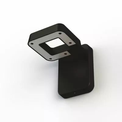 Applique Square N�1 Gris noir (156002107)