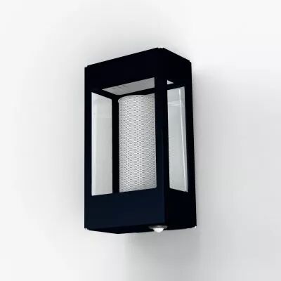 Applique T�tra N�1 E27 Avec d�tection int�gr�e Bleu acier (162002065)