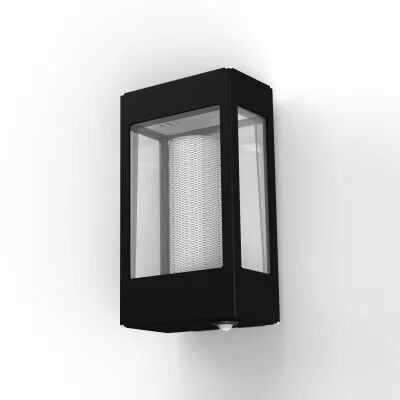Applique T�tra N�1 E27 Avec d�tection int�gr�e Noir fonc� (162002000)