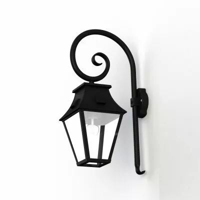 Applique Vieille France N�1 Noir fonc� (163001000)