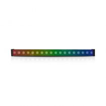 ARCHEO LINE WALLWASHER ALU 24VDC 36W 1M RGB NOIR TRA IP65  (8028)