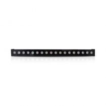 ARCHEO LINE WALLWASHER ALU 24VDC 36W 1M RGB NOIR TRA IP65  (8028)