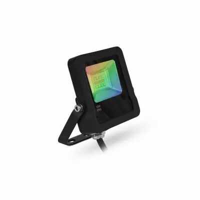 ARCHEO SLIM  RGB II PROJECT 10W NOIR IP65 TELECOMMANDE IR (100184)