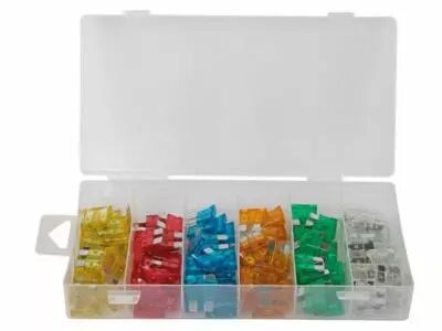 ASSORTIMENT DE FUSIBLES AUTO - 120 pcs