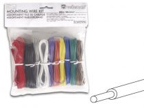 Assortiment fils de cablage - 10 couleurs - 60m - ame monobrin (K/MOWM)