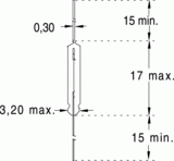 Axial 3,2x17 12v 60ma (120685)