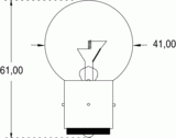 Ba21s 41x61 12v 45w (122605)