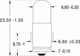 Ba7s 7x23 12v 100ma 5000h (019183)