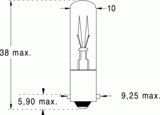 Ba9s 10x38 130v 20ma (116755)