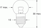 Ba9s 17x30 2,4v 3w kryp (116914)