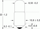 Ba9s 8,5x23 12v 100ma (116858)