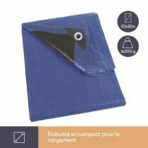 B&Acirc;CHE - BLEU/NOIR - TR&Egrave;S R&Eacute;SISTANT - 10 x 12 m (140-1012)
