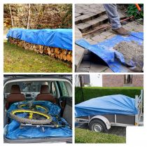 Bâche - Bleu/Vert - Standard - 2 X 4 M (70-0204)
