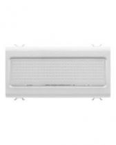 Balisage - 12v ac/dc / 230v ac 50/60 hz - opale - 4 modules - blanc - chorus